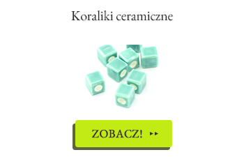 Promocja - wszystkie koraliki ceramiczne, ceramika wielkości 10mm taniej nawet o 75%