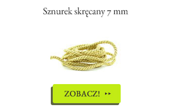 Uzupełnienia! Sznurek skręcany 7mm juz dostępny w całej kolorystyce!