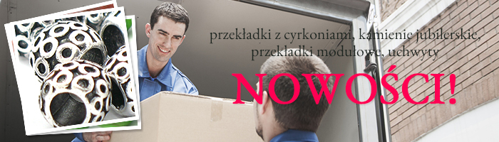 Nowości & Uzupełnienia: Kamienie, Przekładki, Uchwyty do wklejania!
