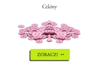 Promocja koraliki Cekiny do 75%