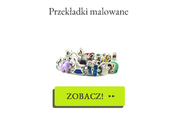 Przekładki Beads Malowane - różne wzory!