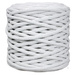 Mia Mote™ / Extra Lush Line / Sznurek Bawełniany pleciony / Do Makramy / 7mm / Grey White