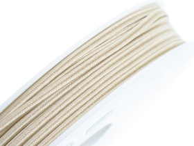 1902 Sznurek Sutasz Pega Pudrowy 3mm 10m 100% Wiskoza