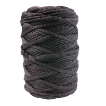 Mia Mote™ ByBag Line Sznurek Poliestrowy płaski bez rdzenia ciemny brązowy czekolada 3mm