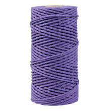 Mia Mote™ Petit Line Sznurek pleciony bawełniany 2mm amethyst