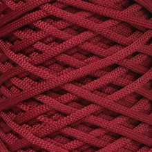 Mia Mote™ ByBag Line Sznurek Poliestrowy matowy płaski bez rdzenia ciemny bordowy wino 3mm