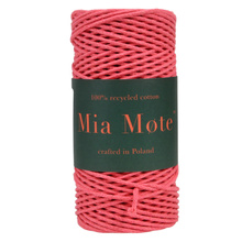 Mia Mote™ Petit Line Sznurek pleciony bawełniany 2mm Watermelon Crystal
