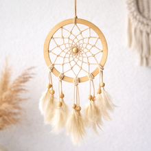 Drewniana obręcz do makramy łapacza snów  18cm