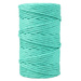 Mia Mote™ Classic Line Sznurek bawełniany skręcany do makramy 2mm Malachite Green
