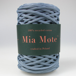 Mia Mote™ ByBag Line Sznurek Poliestrowy płaski bez rdzenia stalowy błękitny 3mm