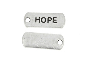 Zawieszka z przesłaniem Grawerka Hope 21x8mm