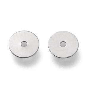 Dysk Przekładka Stal Chirurgiczna 304 6x0.2mm otwór 1mm
