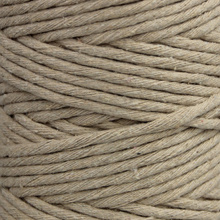 Mia Mote™ Classic Line Sznurek bawełniany skręcany do makramy 5mm light moonstone