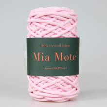 Mia Mote™ Basic Line sznurek bawełniany 5mm morganite jasny