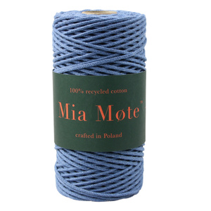 Mia Mote™ Petit Line Sznurek pleciony bawełniany 2mm Lapis Lazuli