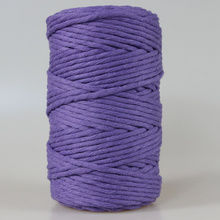 Mia Mote™ Classic Line Sznurek bawełniany skręcany do makramy 5mm  Amethyst