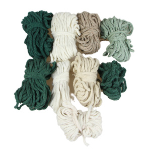 Outlet / Sznurek Bawełniany Skręcany / do Makramy / Classic Eco Line / mix / 2/3/5 mm / 200g [402]