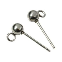Sztyfty z Podwieszką Stal Chirurgiczna 4mm 2x1 para