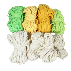 Outlet / Sznurek Bawełniany Skręcany / do Makramy / Classic Eco Line / mix / 2/3/5 mm / 200g [404]