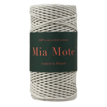 Mia Mote™ Petit Line Sznurek pleciony bawełniany 2mm Ivory