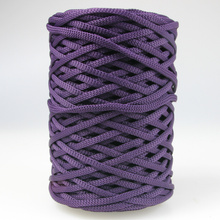 Mia Mote™ ByBag Line Sznurek Poliestrowy płaski bez rdzenia ametystowy 5mm