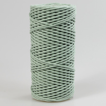 Mia Mote™ Petit Line Sznurek pleciony bawełniany 2mm Oliwin Peridot