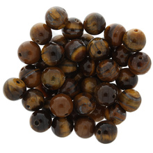 Kamień Jubilerski Tygrysie oko gładki kula 8mm