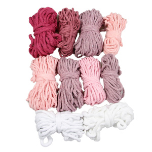 Outlet / Sznurek Bawełniany Skręcany / do Makramy / Classic Eco Line / mix / 2/3/5 mm / 200g