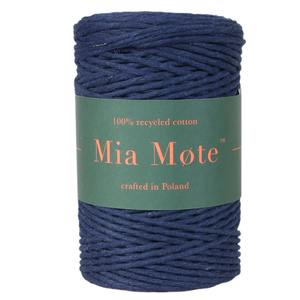 Mia Mote™ Classic Line Sznurek bawełniany skręcany do makramy Star Sapphire 3mm