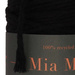 Mia Mote™ Classic Line Sznurek bawełniany skręcany do makramy 5mm shungite