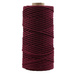 Mia Mote™ Petit Line OUTLET CUT  Sznurek pleciony bawełniany 2mm Ruby