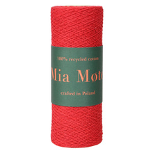 Mia Mote™ / Kordonek / do szydełkowania / Czerwony