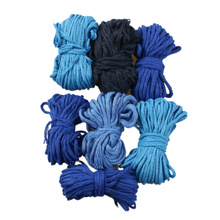 Outlet / Sznurek Bawełniany Skręcany / do Makramy / Classic Eco Line / mix / 2/3/5 mm / 200g