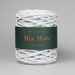 Mia Mote™ / Thinny Line / Sznurek Bawełniany pleciony / Do Makramy / 3mm / Grey White