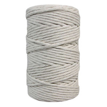 Mia Mote™ Classic Line Sznurek bawełniany skręcany do makramy 3mm ivory
