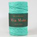 Mia Mote™ Classic Line Sznurek bawełniany skręcany do makramy 2mm Malachite Green