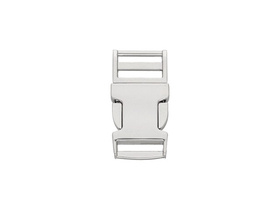 Zapięcie do Torebki Paska Klamra metalowa srebrny 40x15mm 1szt