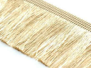 Frędzle cięte Taśma dekoracyjna z frędzlami złoty 60mm