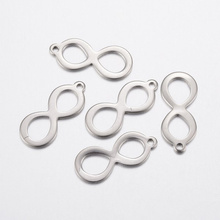 Zawieszka Stal Chirurgiczna Nieskończoność Infinity 19.5x8mm