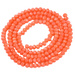 Koraliki Fasetowane Kryształki Szklane Rondelle Mango 2.7x1.5mm