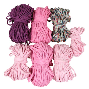 Outlet / Sznurek Bawełniany Skręcany / do Makramy / Classic Eco Line / mix / 2/3/5 mm / 200g [419]