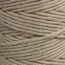 Mia Mote™ Classic Line Sznurek bawełniany skręcany do makramy 5mm light moonstone