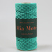 Mia Mote™ Petit Line  OUTLET CUT Sznurek pleciony bawełniany 2mm Malachite Green
