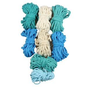 Outlet / Sznurek Bawełniany Skręcany / do Makramy / Classic Eco Line / mix / 2/3/5 mm / 200g