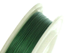 Linka Stalowa Do Prac Jubilerskich Zielony ciemny 0.38 mm