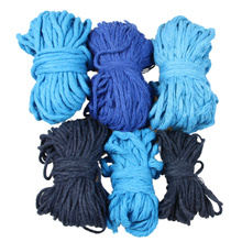 Outlet / Sznurek Bawełniany Skręcany / do Makramy / Classic Eco Line / mix / 2/3/5 mm / 200g [447]