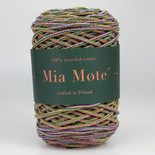 Mia Mote™ Thinny Line sznurek bawełniany 3mm miraże ombre strip