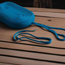 Mia Mote™ ByBag Line Sznurek Poliestrowy płaski bez rdzenia ciemny brązowy czekolada 3mm