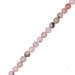 Kamień Jubilerski Naturalny Jaspis Gładki Różowy 6mm 39cm