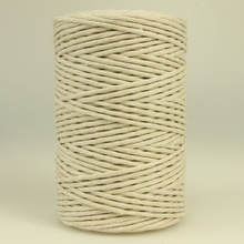 Mia Mote™ Classic Line Sznurek bawełniany skręcany do makramy 3mm light moonstone
